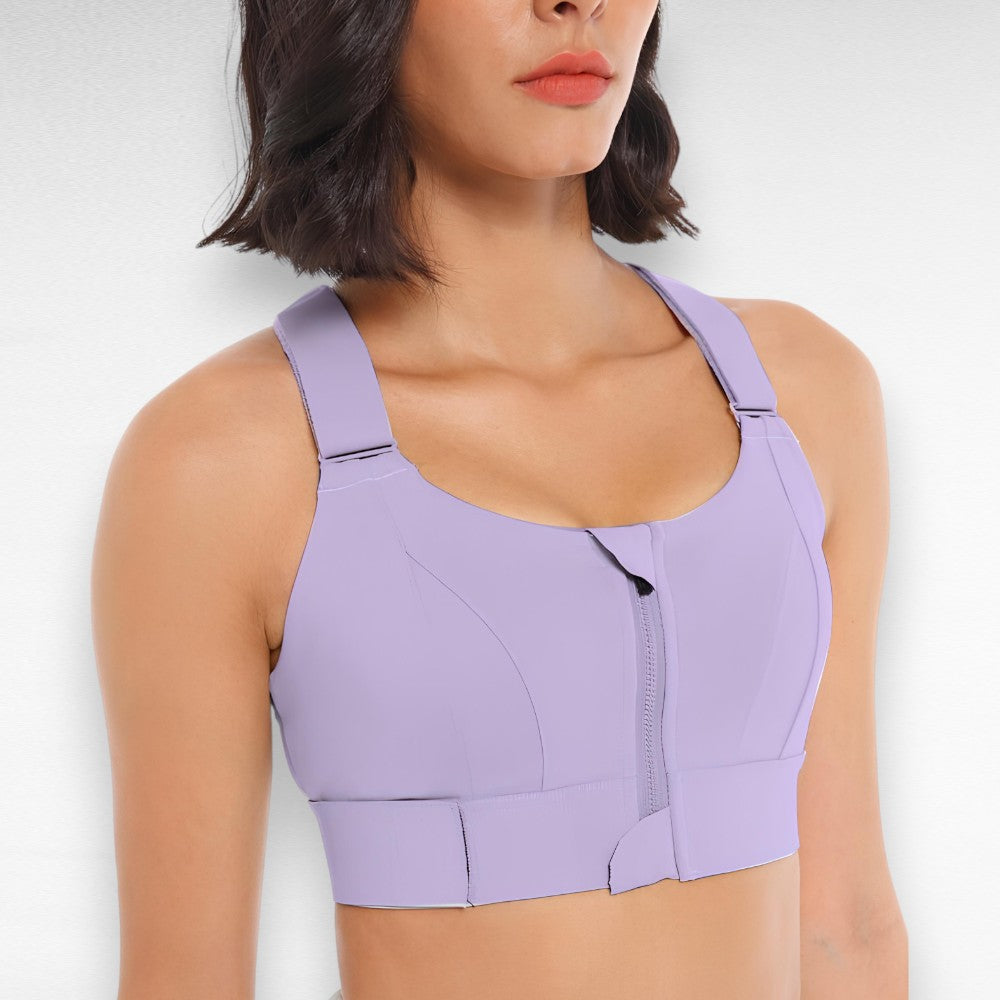 Sculpting High Impact Sports Bra Purple / S