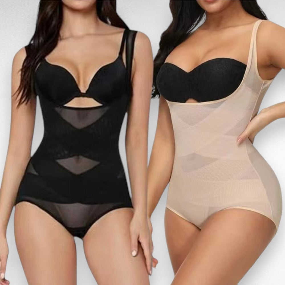Sculpting Shapewear Cross Bodysuit