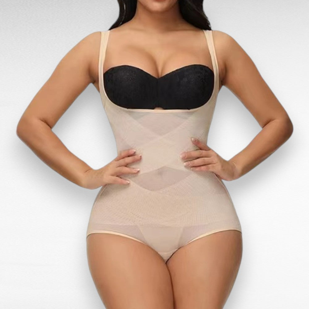 Sculpting Shapewear Cross Bodysuit