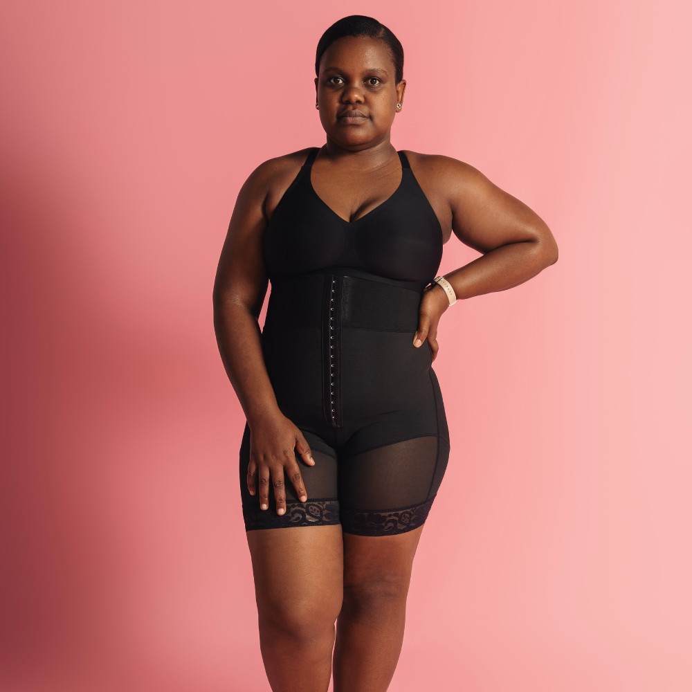 Sculpting Shapewear High-Waisted Compress & Lift Shorts