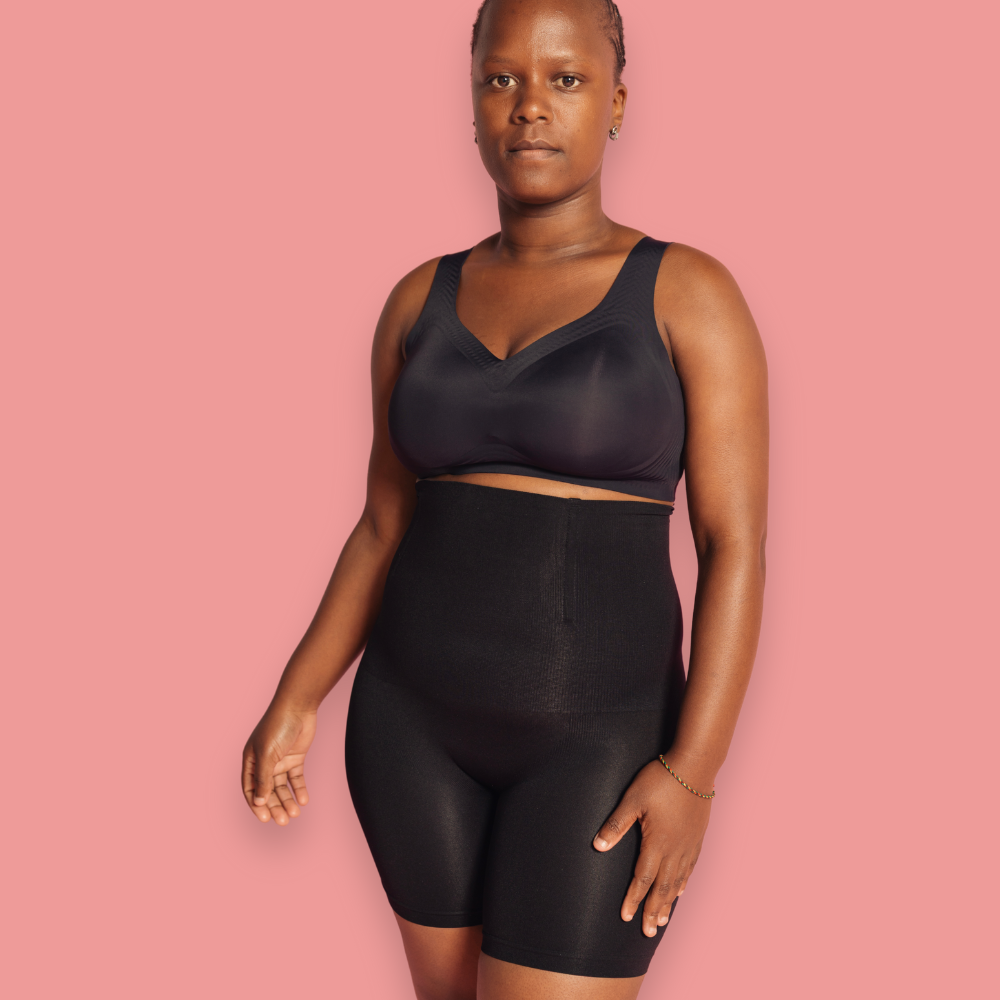 Sculpting Shapewear High-Waisted Shorts Shapewear
