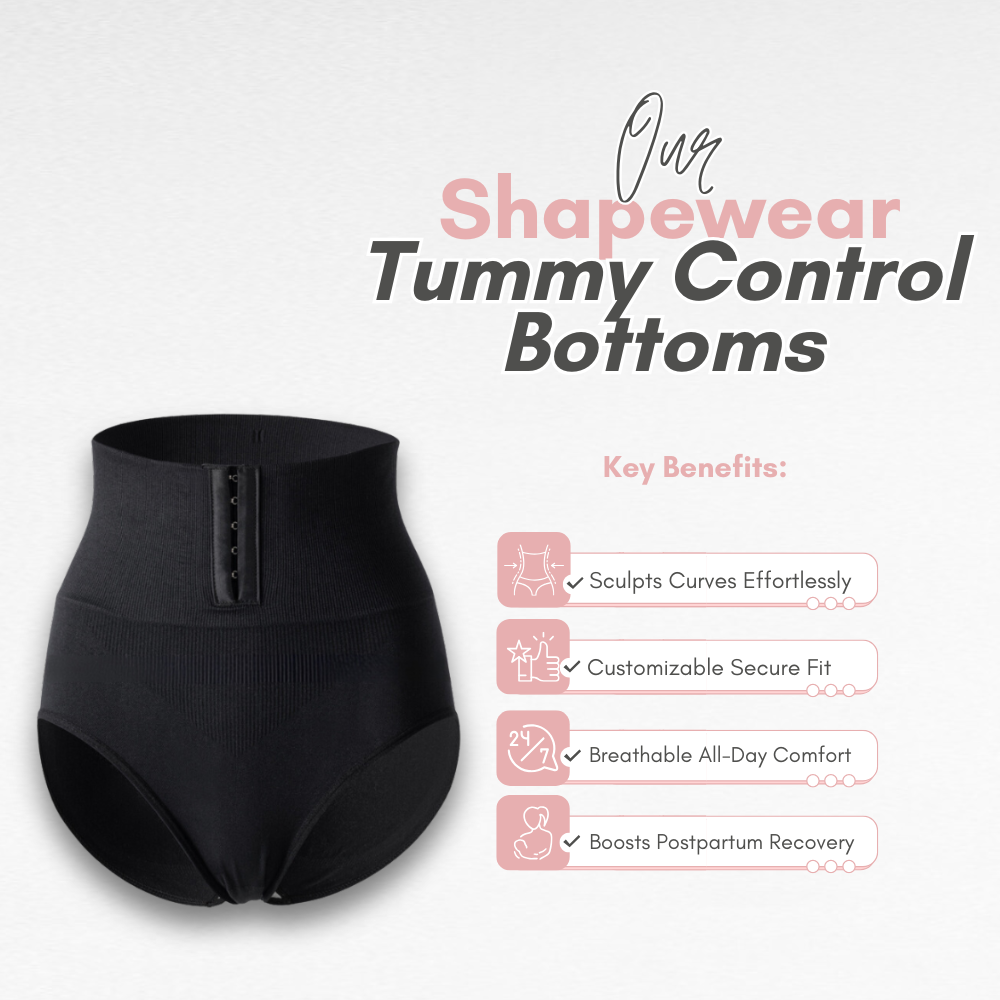 Sculpting Shapewear High-Waisted Tummy Control Bottoms