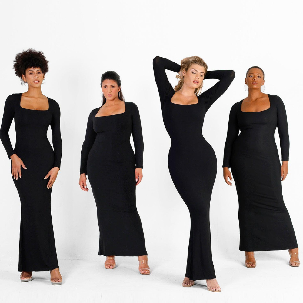 Sculpting Shapewear Lounge Dress Bodycon Dress