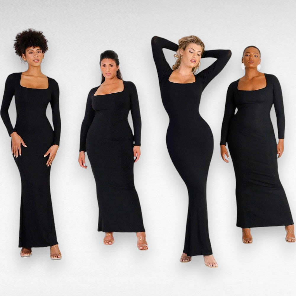 Sculpting Shapewear Lounge Dress Bodycon Dress