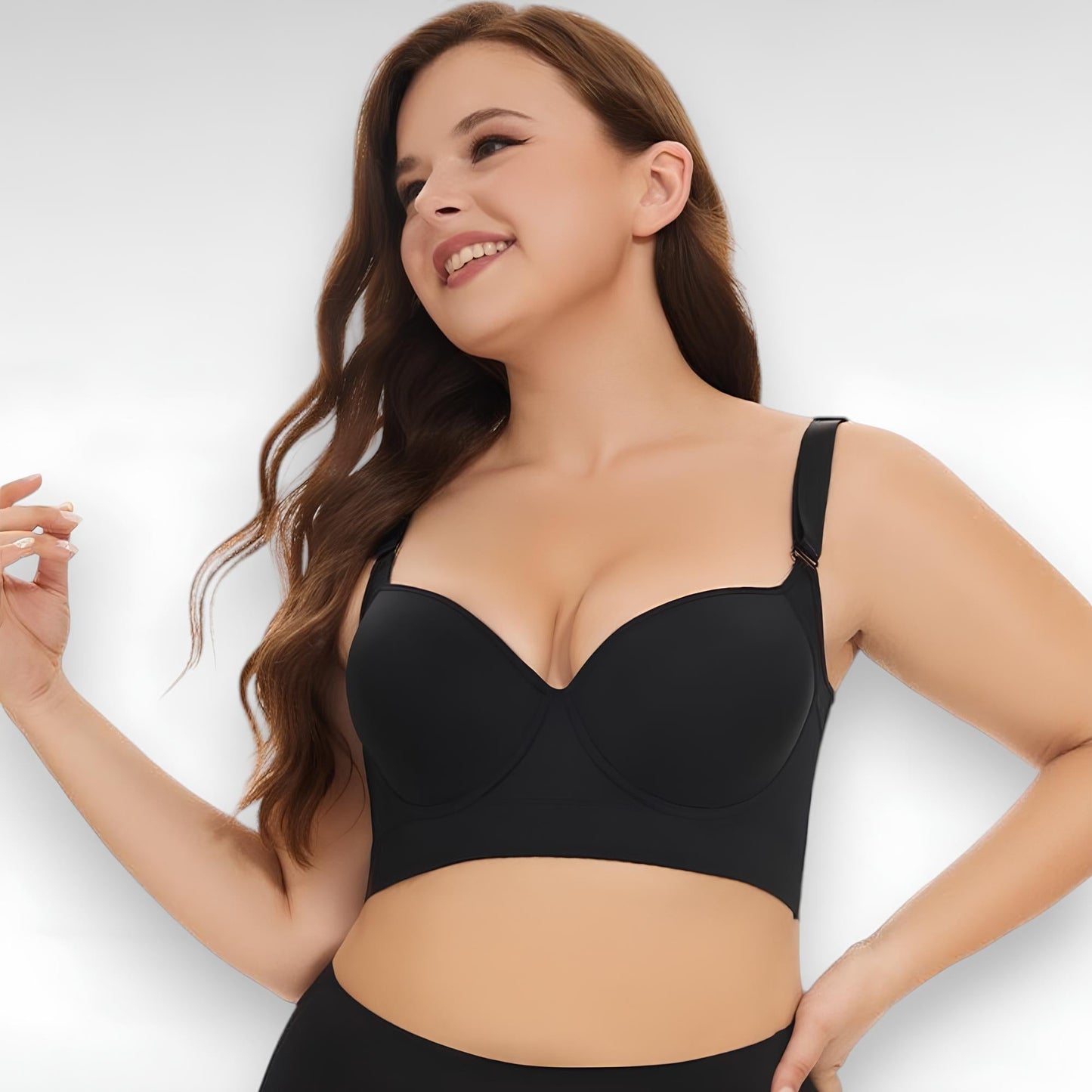 Sculpting Shapewear Push-Up & Back Smoothing Bra