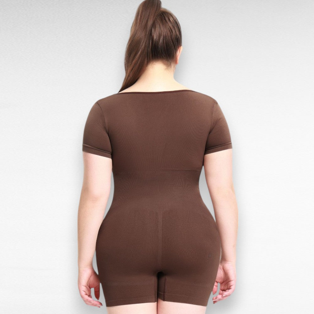 Sculpting Shapewear Short Sleeve Bodysuit