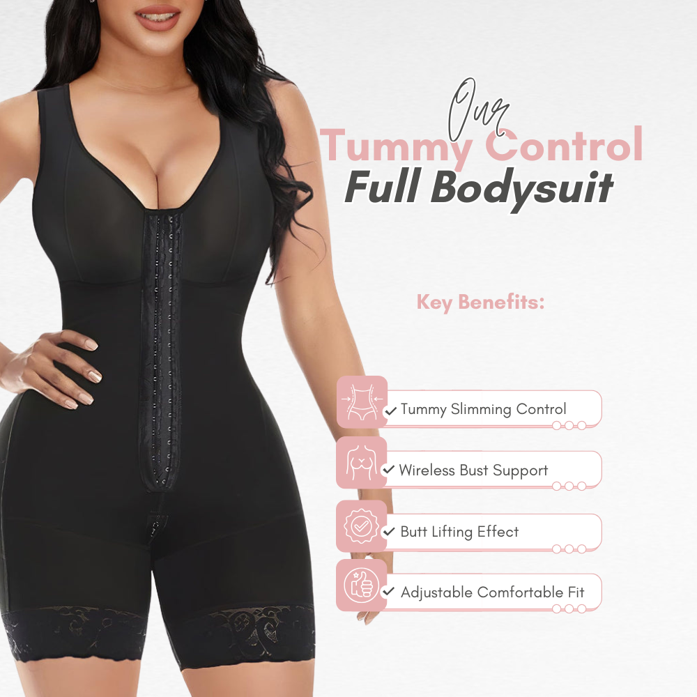 Sculpting Shapewear Tummy Control Full Bodysuit