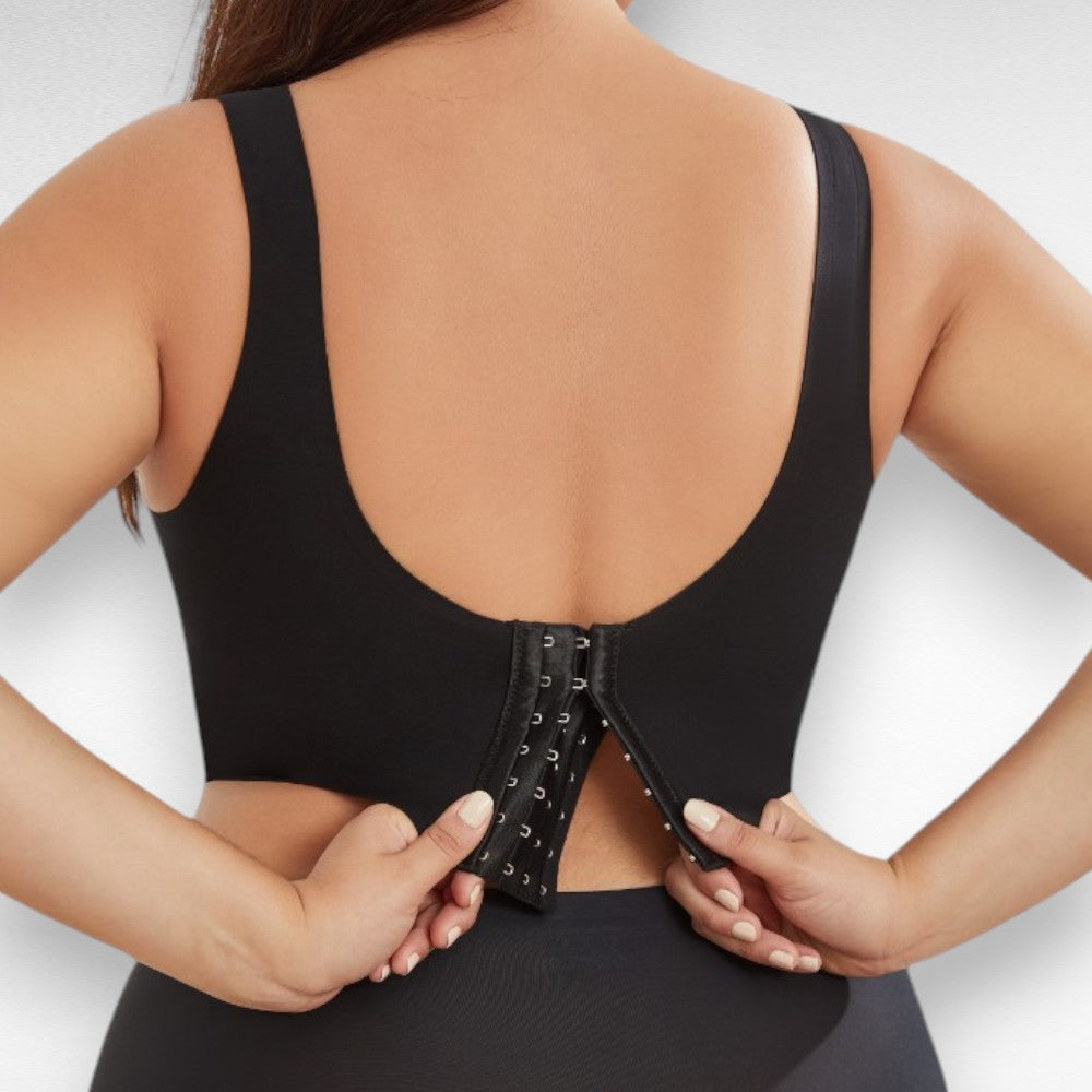 Sculpting Shapewear Wireless Support Back Smoothing Bra