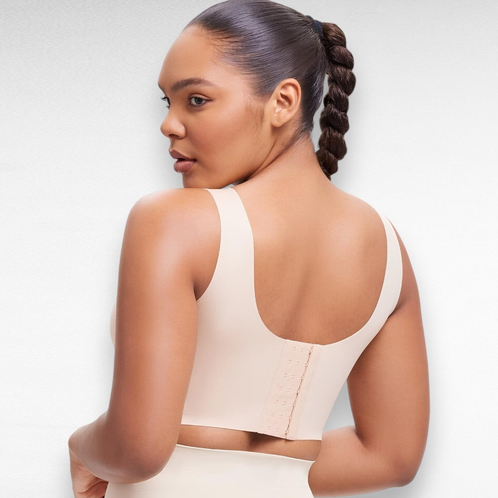 Sculpting Shapewear Wireless Support Back Smoothing Bra
