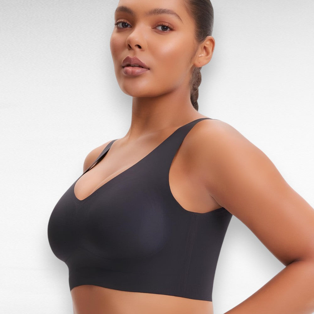 Sculpting Shapewear Wireless Support Back Smoothing Bra