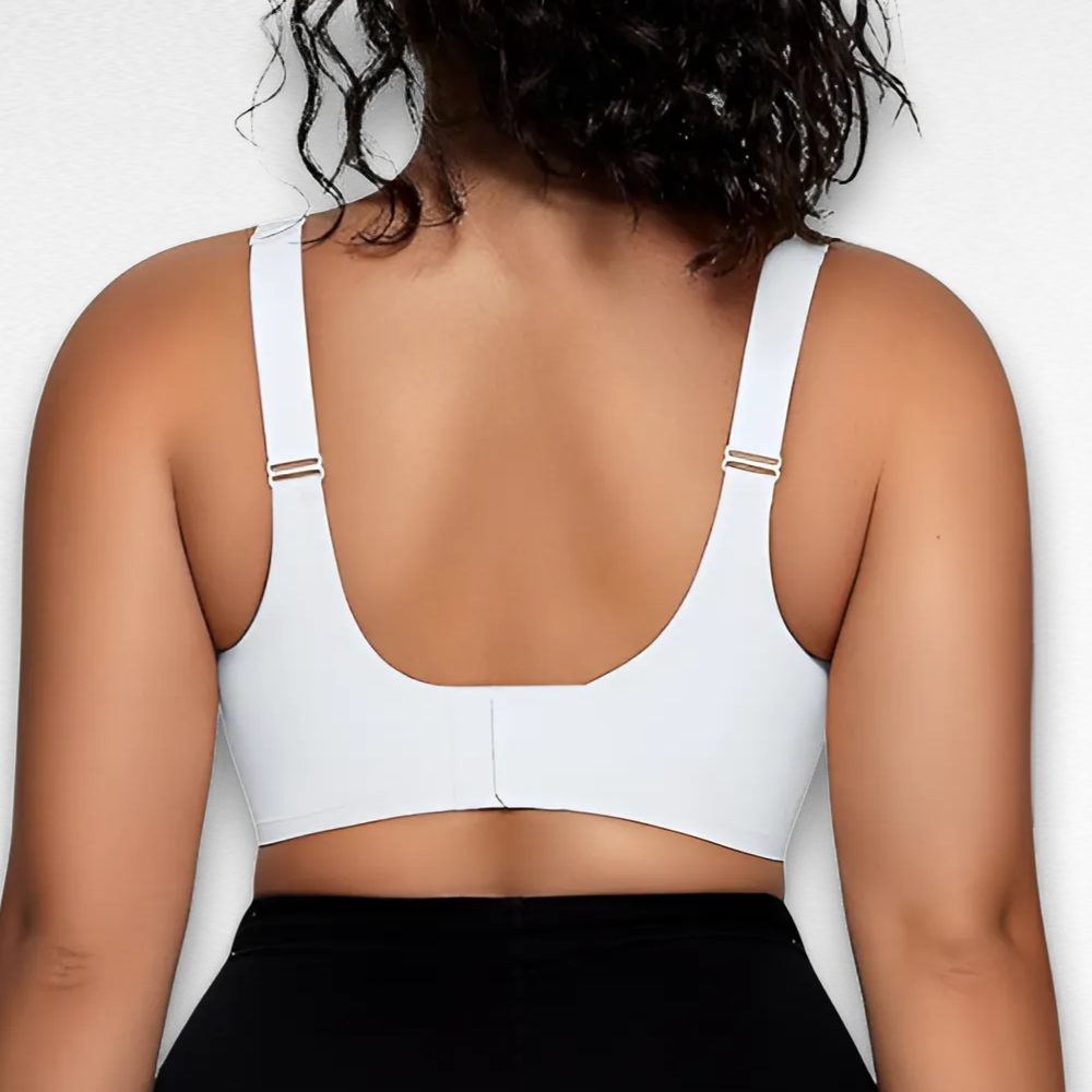 Sculpting Shapewear Wireless V Mesh Bra