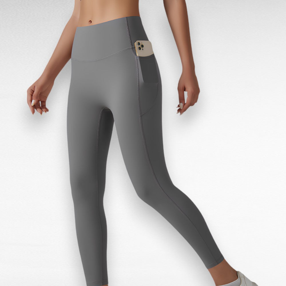 Sculpting Tummy Control Leggings Titanium Gray / S