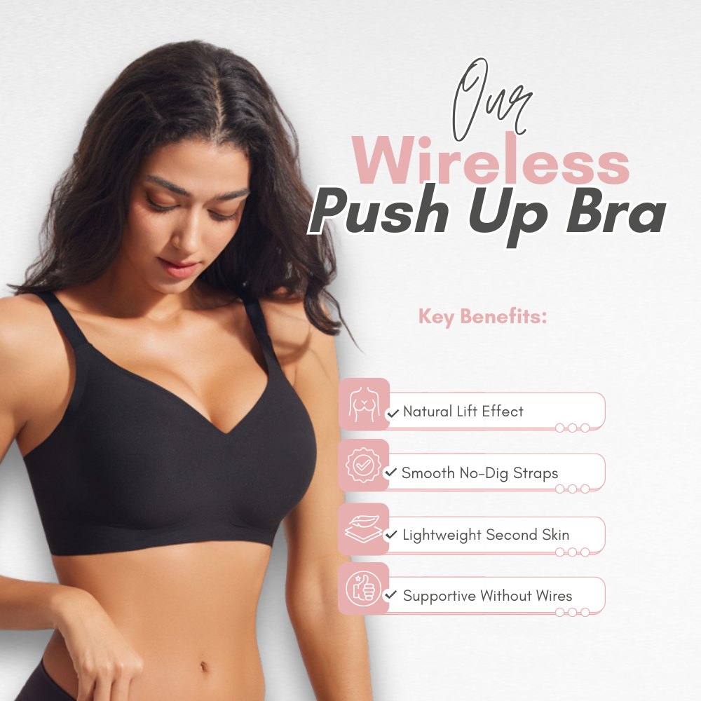 Sculpting Wireless Push Up Bra V2.0