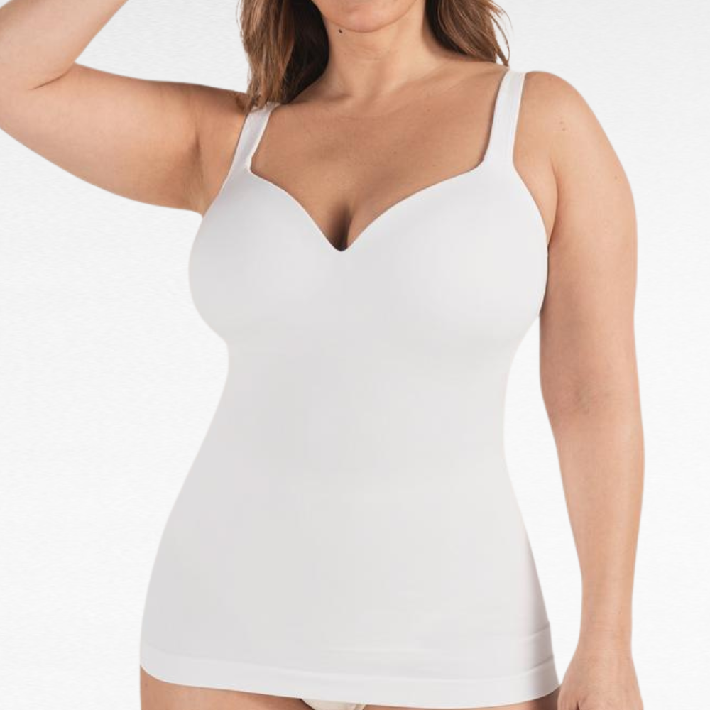 Built-In Bra Shaper Cami White / S
