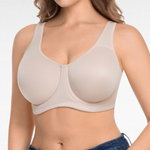 Full Coverage Underwire Minimizer Bra Beige / SA 36DD (Manufacturer Size 80E)