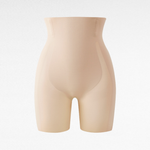 High-Waist Smoothing Shorts Bottoms Beige / S