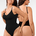 Open-Back Thong Bodysuit Bodysuits Black / S