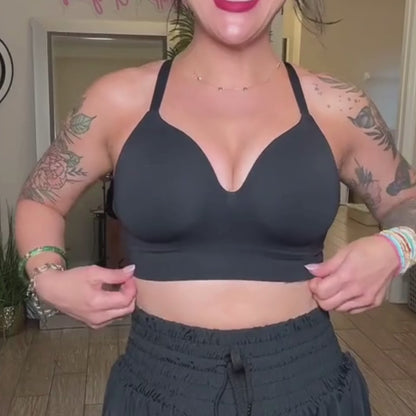 Sculpting Wireless Convertible Push Up Bra
