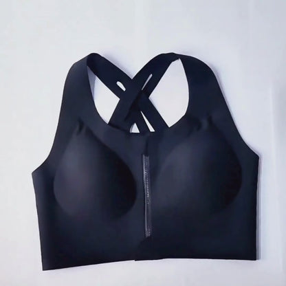 Sculpting Wireless Cross-Back Sports Bra