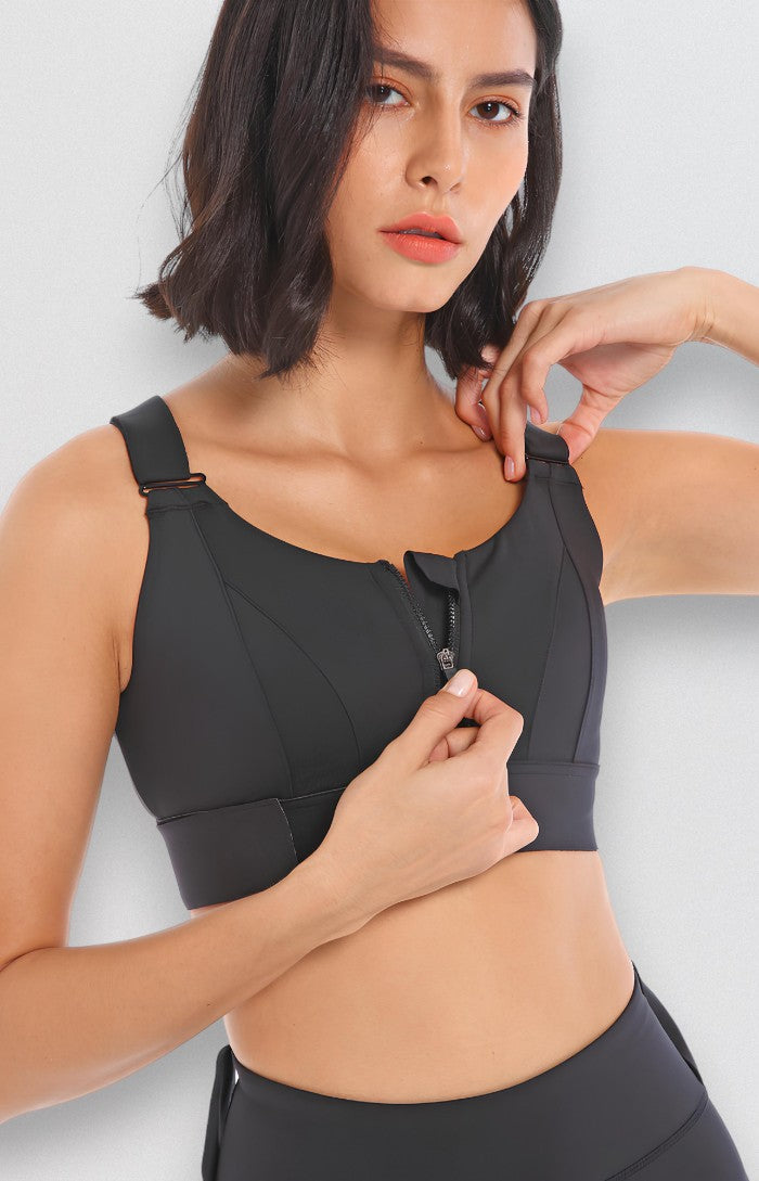 Sculpting High Impact Sports Bra S / Black