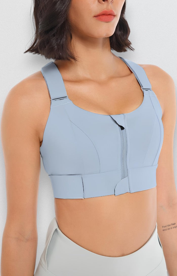 Sculpting High Impact Sports Bra S / Pastel Blue