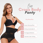 Sculpting High-Waisted Cross Body Panty