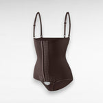 Sculpting Shapewear Adjustable Compression Bodysuit Dark Brown / S
