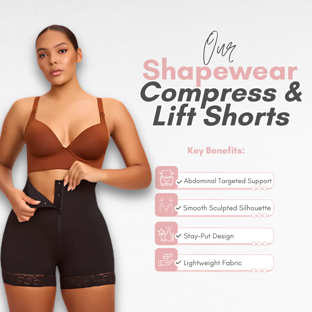 Sculpting Shapewear Compress & Lift Shorts