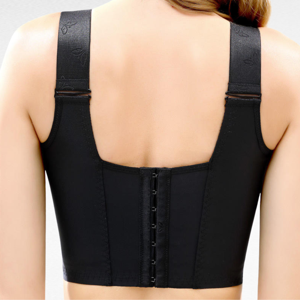 Sculpting Shapewear Front & Back Closure Push-Up Bra