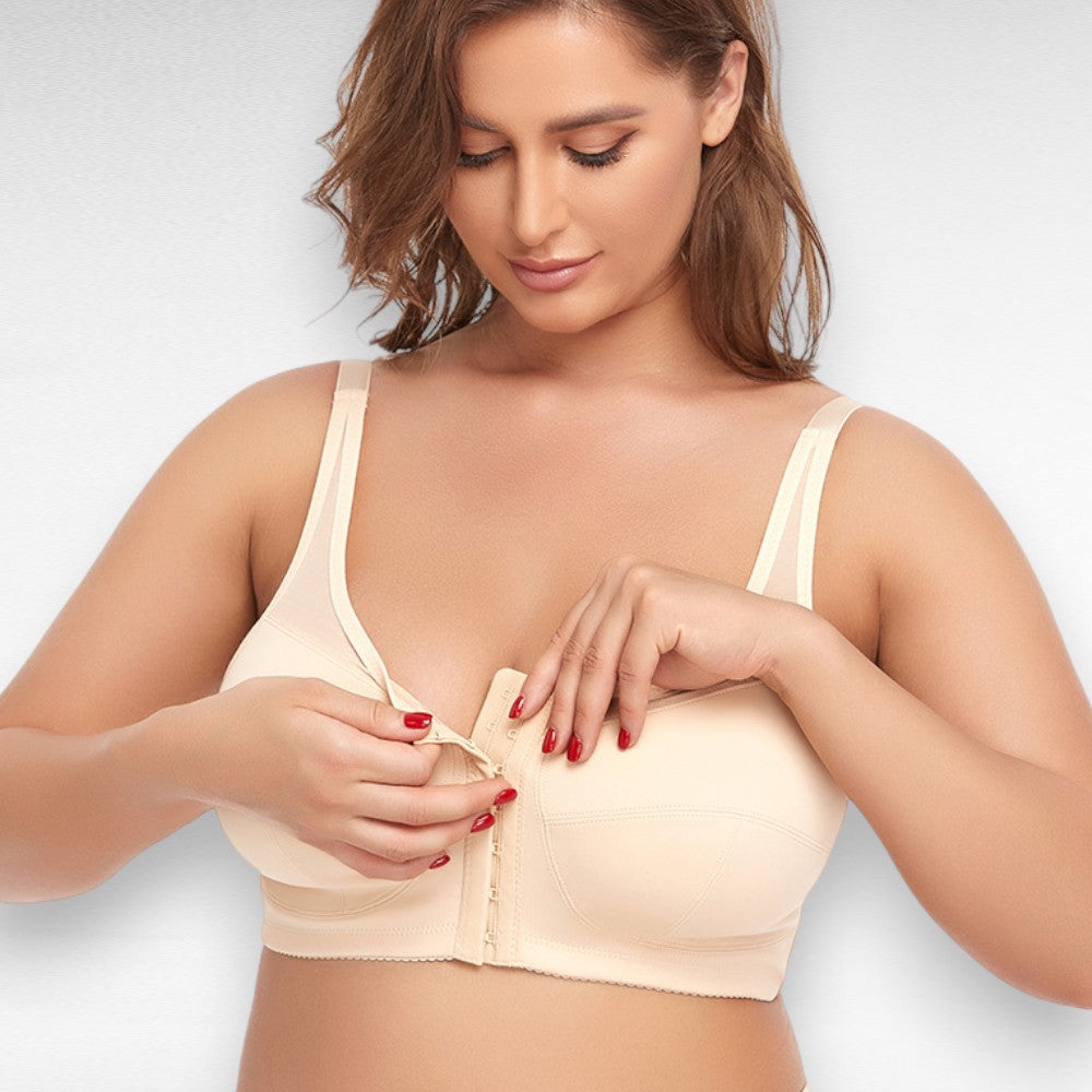 Sculpting Shapewear Full Coverage & Back Smoothing Sports Bra