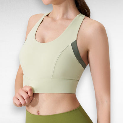 Sculpting Shapewear High-Intensity Sports Bra Light Green / M