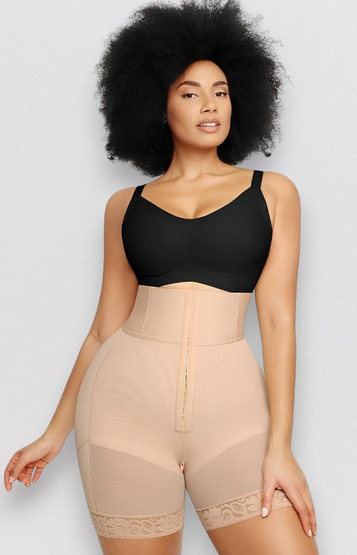 Sculpting Shapewear High-Waisted Compress & Lift Shorts