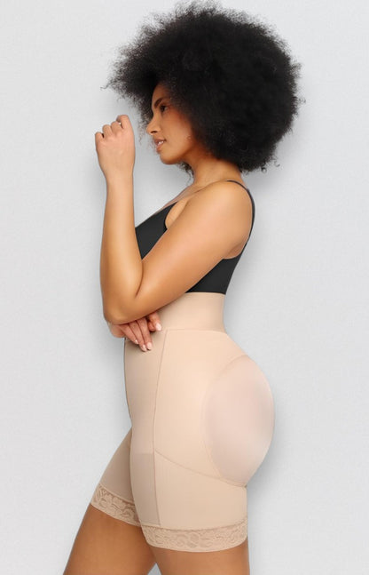 Sculpting Shapewear High-Waisted Compress & Lift Shorts