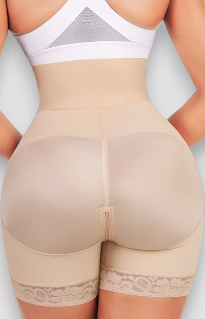 Sculpting Shapewear High-Waisted Compress & Lift Shorts