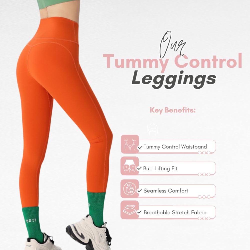 Sculpting Shapewear High-Waisted Tummy Control Leggings