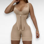 Sculpting Shapewear Hourglass Tummy Control Bodysuit Beige / XS