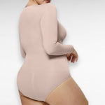 Sculpting Shapewear Long Sleeve Bodysuit