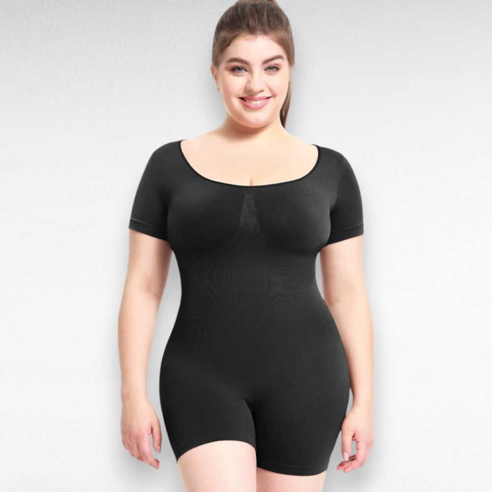 Sculpting Shapewear Short Sleeve Bodysuit