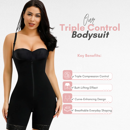 Sculpting Shapewear Triple Control Bodysuit
