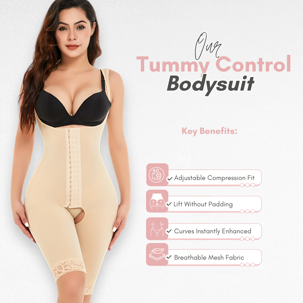Sculpting Shapewear Tummy Control Bodysuit