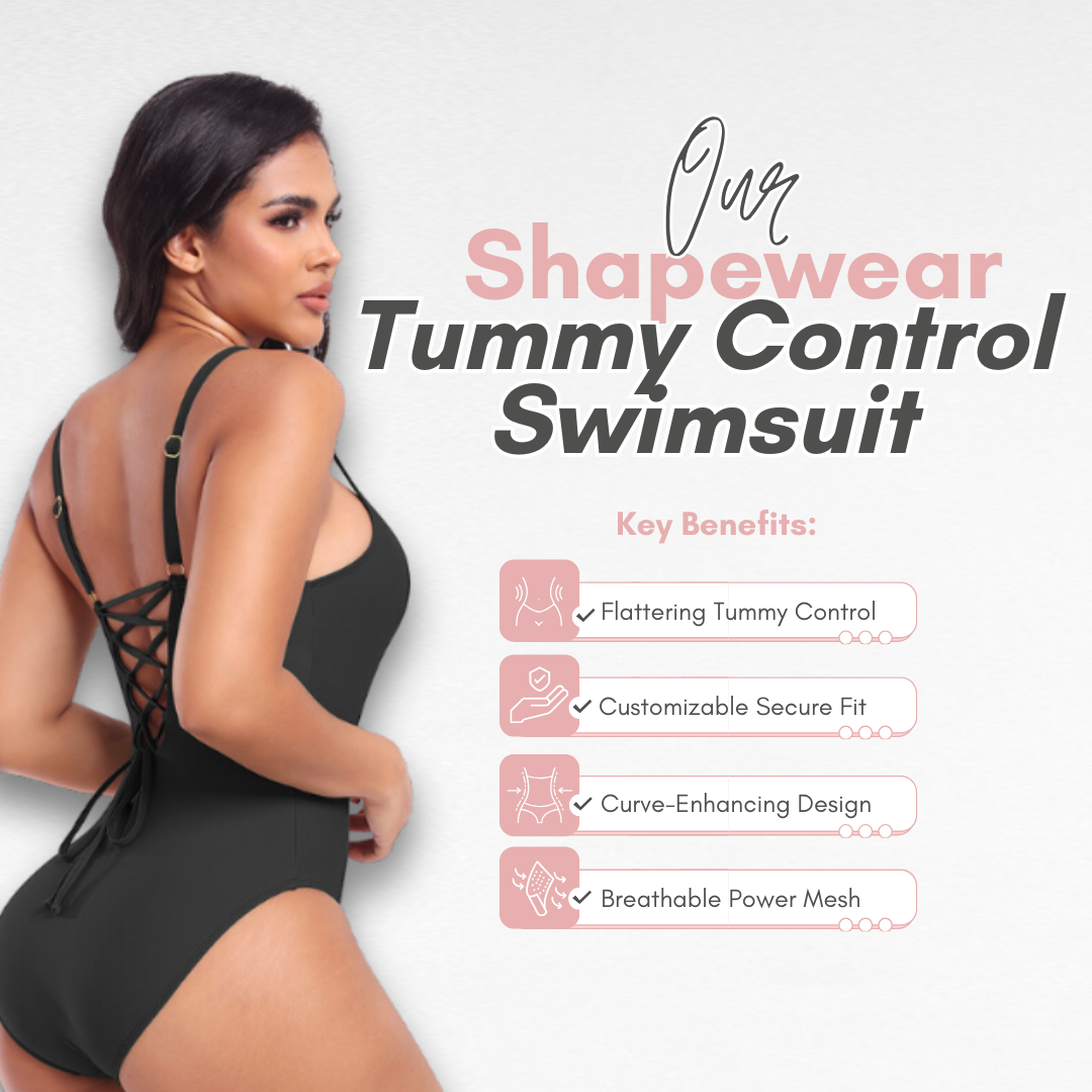 Sculpting Shapewear Tummy Control Swimsuit