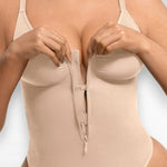 Sculpting Shapewear V-Neck Thong Bodysuit
