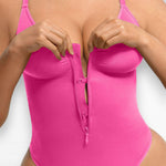 Sculpting Shapewear V-Neck Thong Bodysuit