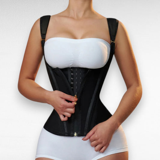 Sculpting Shapewear Waist Trainer Vest Black / XS