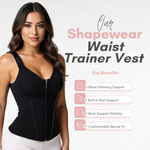 Sculpting Shapewear Waist Trainer Vest with Bra