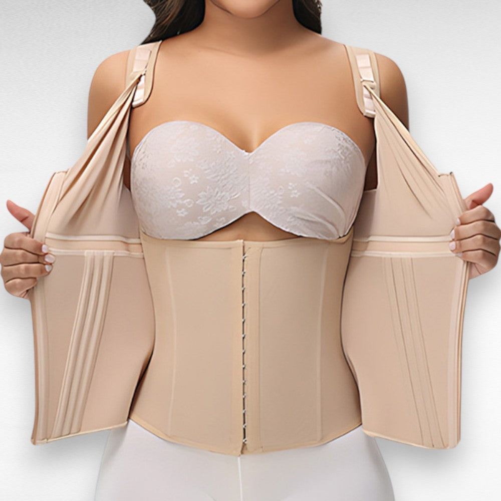 Sculpting Shapewear Waist Trainer Vest with Bra