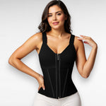 Sculpting Shapewear Waist Trainer Vest with Bra Black / XS