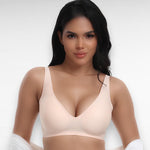 Sculpting Shapewear Wireless Deep V Push Up Bra