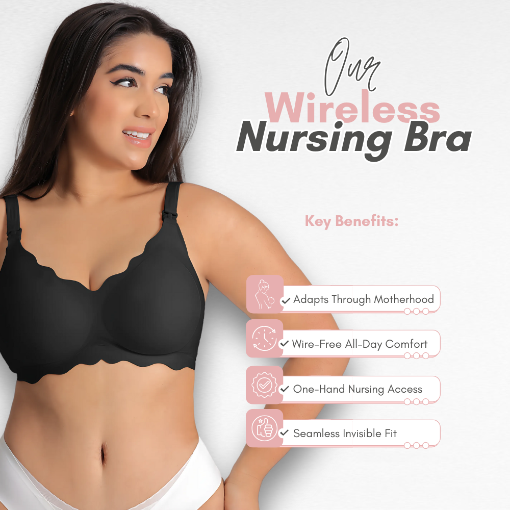 Sculpting Shapewear Wireless Nursing Bra