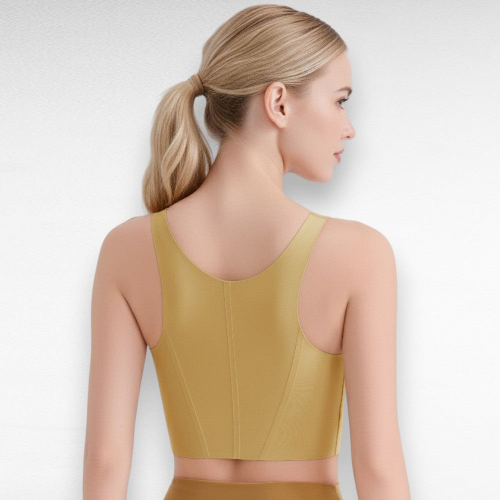 Sculpting Shapewear Wireless Racerback Sports Bra